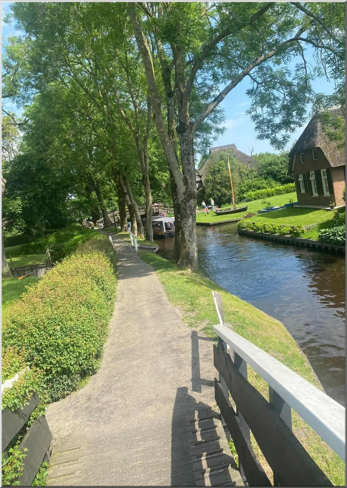 Postkarte Holland Kleines Venedig Ort Giethorn Größe A6 Postkarte Holland Kleines Venedig Ort Giethorn